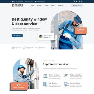 Conder - Обслуживание дверей и окон #НиД1