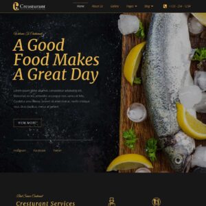 Crestaurant - Элегантный ресторан #ЕиН1