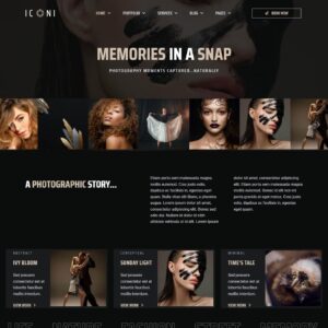 Iconi - Фотография и портфолио #Ф4
