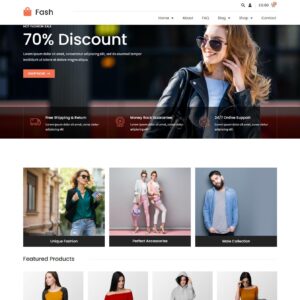 Fash - интернет-магазин одежды #ИМ22