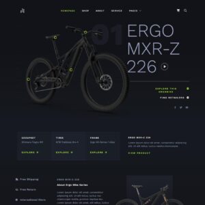 ERGO - интернет-магазин велосипедов #ИМ19