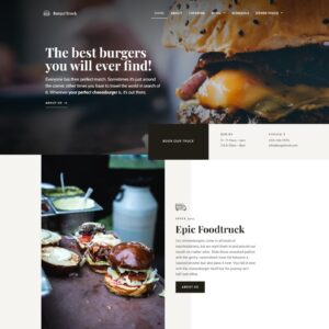 Burger Food Truck - Ресторан фаст-фуд #ЕиН45