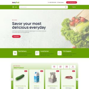 DailyFresh - Продуктовый магазин #ИМ127